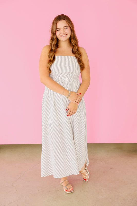 Kylan Stripe Maxi Dress
