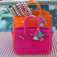 PRE ORDER Seaside Terry Tote - Fuchsia Small