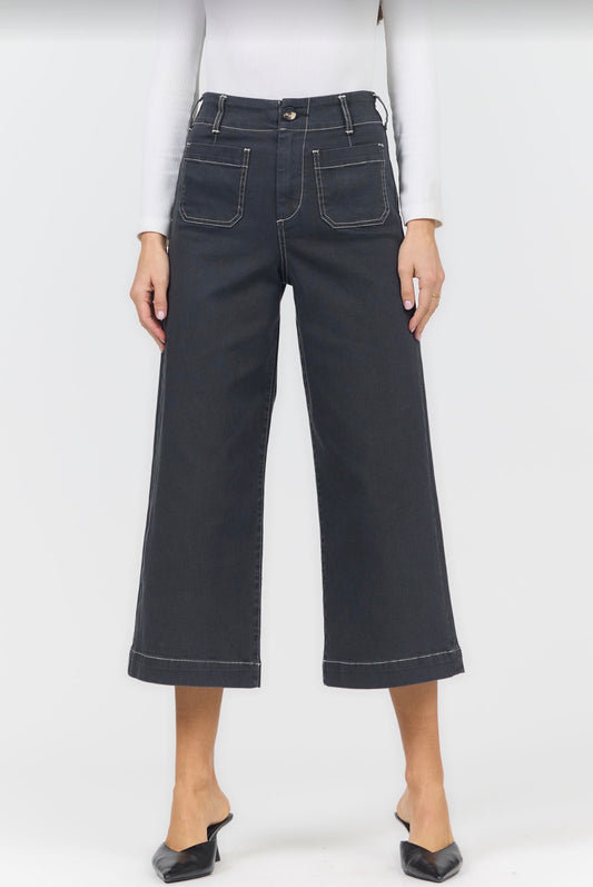 Audrey Washed Black Jean