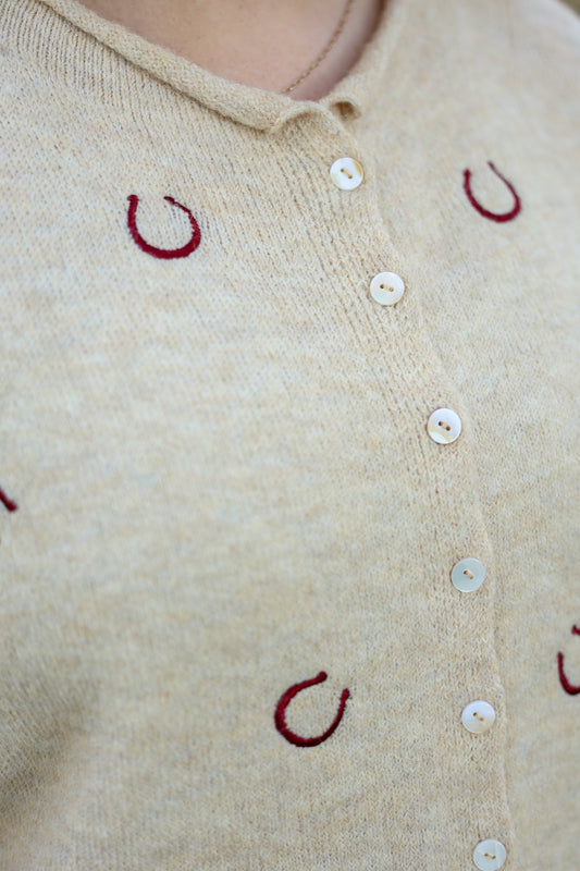Horse Shoes Cardigan