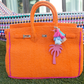 PRE ORDER Seaside Terry Tote -Orange Peel Large