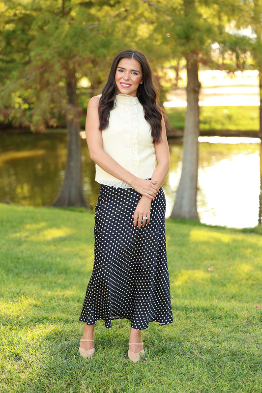Jodie Satin Skirt