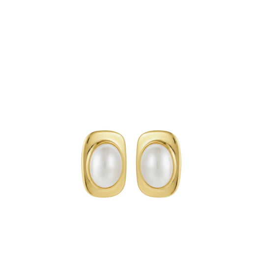 Naomi Earrings - Pearl