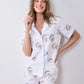 Embroidered Club Caviar - Short PJ Set