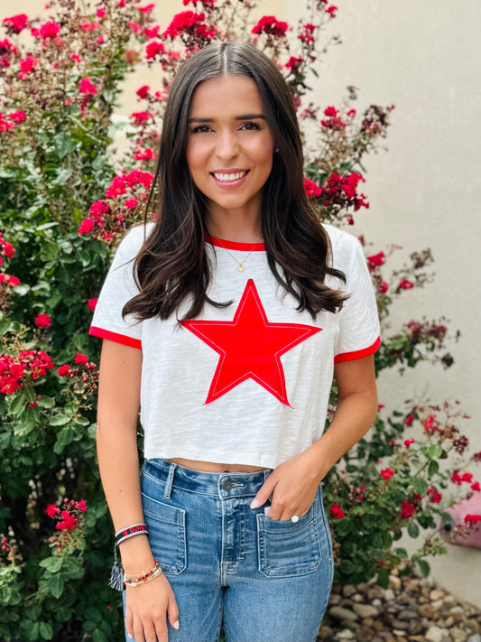 All Star Cropped Tee