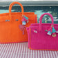 PRE ORDER Seaside Terry Tote - Fuchsia Small