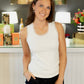 Kellyn Tank Top - White