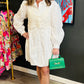 Francis Mixed Media Shirt Dress