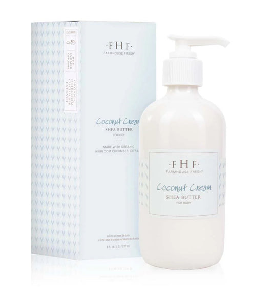 Coconut Cream Shea Butter Cream - Farmhouse Fresh