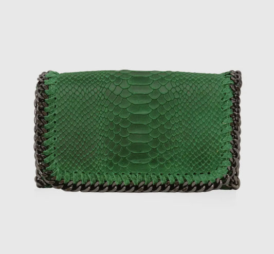 Leather Crossbody Clutch