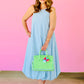 Wren Bubble Dress - Blue