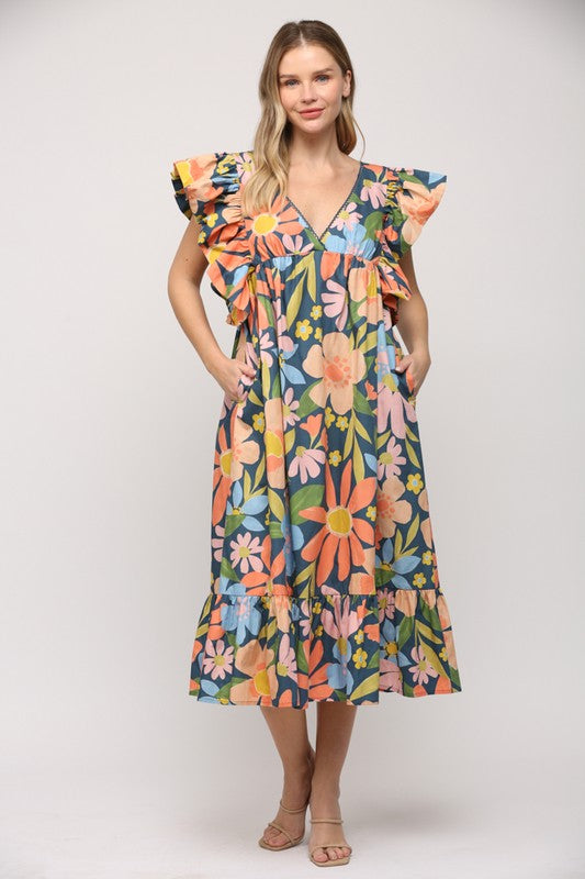 Gabby Floral Dress