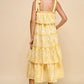 Francis Midi Dress- Yellow