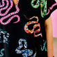 Beatrice Dress - Snake