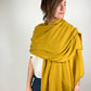 Yellow Cashmere Scarf/Wrap