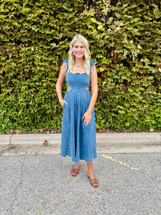 Ashton Denim Dress