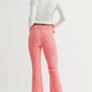 Red Gingham Check - Crop Flare