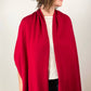 Cashmere Scarf/Wrap Cherry