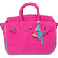 PRE ORDER Seaside Terry Tote - Fuchsia Large