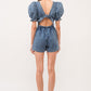 Ellis Denim Romper