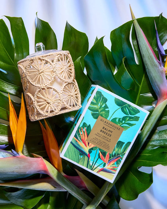 Balmy Breeze Glasshouse Candle
