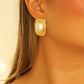 Naomi Earrings - Pearl