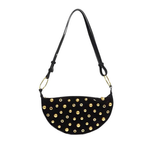 Maeve Studded Bag - Black