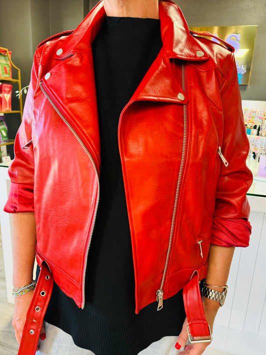 Chili Pepper Leather Jacket