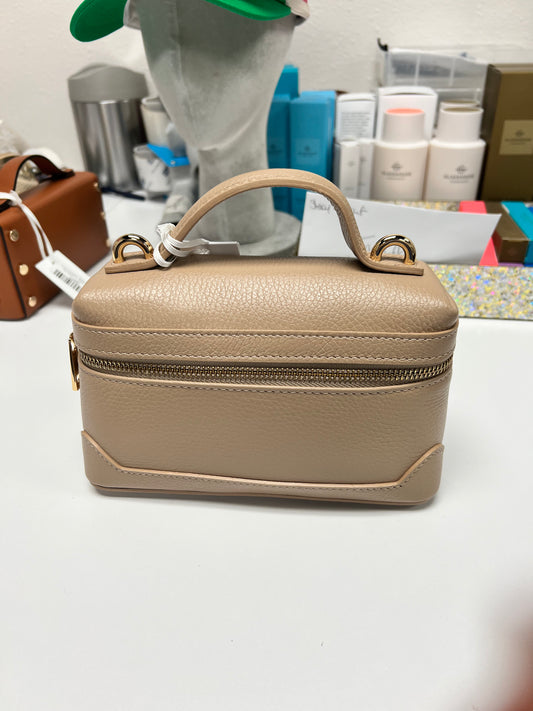 Top Handle Crossbody Bag Beige