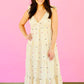 Confetti Cream Maxi Dress