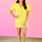 Sunshine Scalloped Matching Set