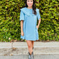 Peter Pan Denim Dress