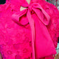 Lulu Lace Dress - Hot Pink
