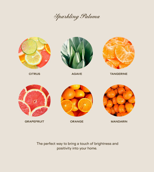 Baby Big Ass Candle - Sparkling Paloma