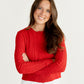 Carley Cardigan - Red
