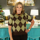 Quinn Argyle Sweater