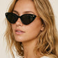 Black Cat Eye Sunglasses