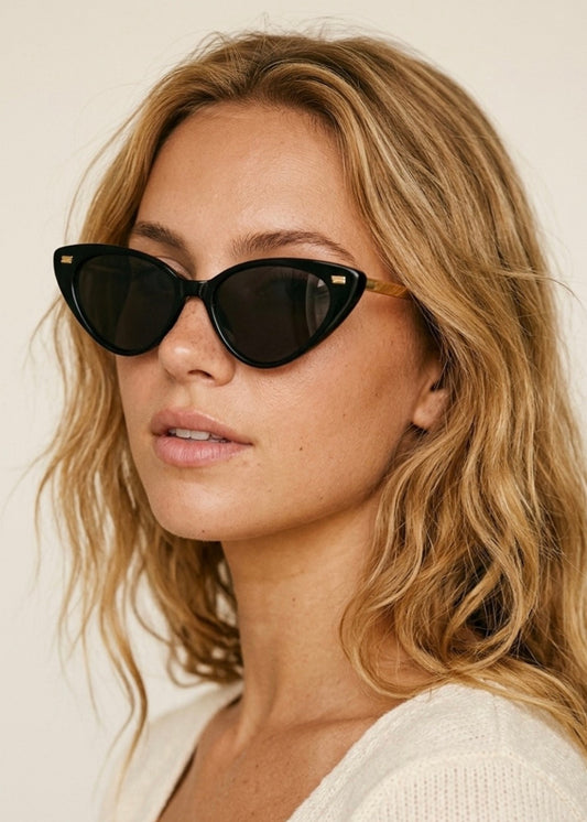 Black Cat Eye Sunglasses