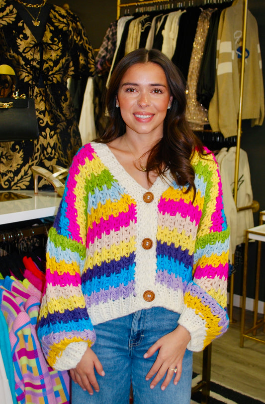 Taste The Rainbow Cardigan