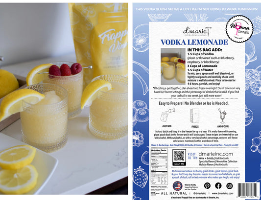 d’Marie Cocktail Mixes: Vodka Lemonade