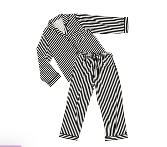 Bella Stripped Pajama Set