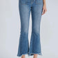 Happi Cropped Flare Jeans - Medium Wash