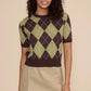Quinn Argyle Sweater