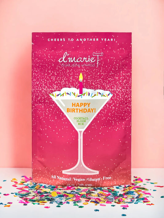 d’Marie Cocktail Mixes: Happy Birthday Cocktail