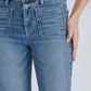 Happi Cropped Flare Jeans - Medium Wash