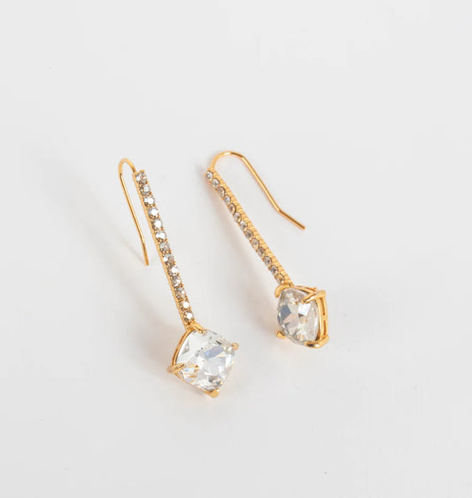 Brooke Crystal Drop Earrings