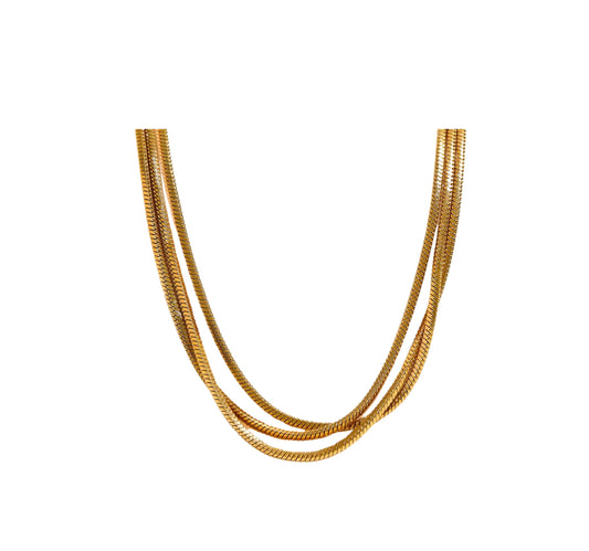 Leah Gold Necklace