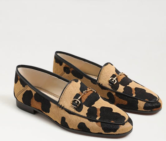 Loraine Camel Leopard Loafer
