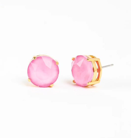 Cleo Boxed Earrings - Hot Pink