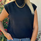 Coco Sweater Vest - Black